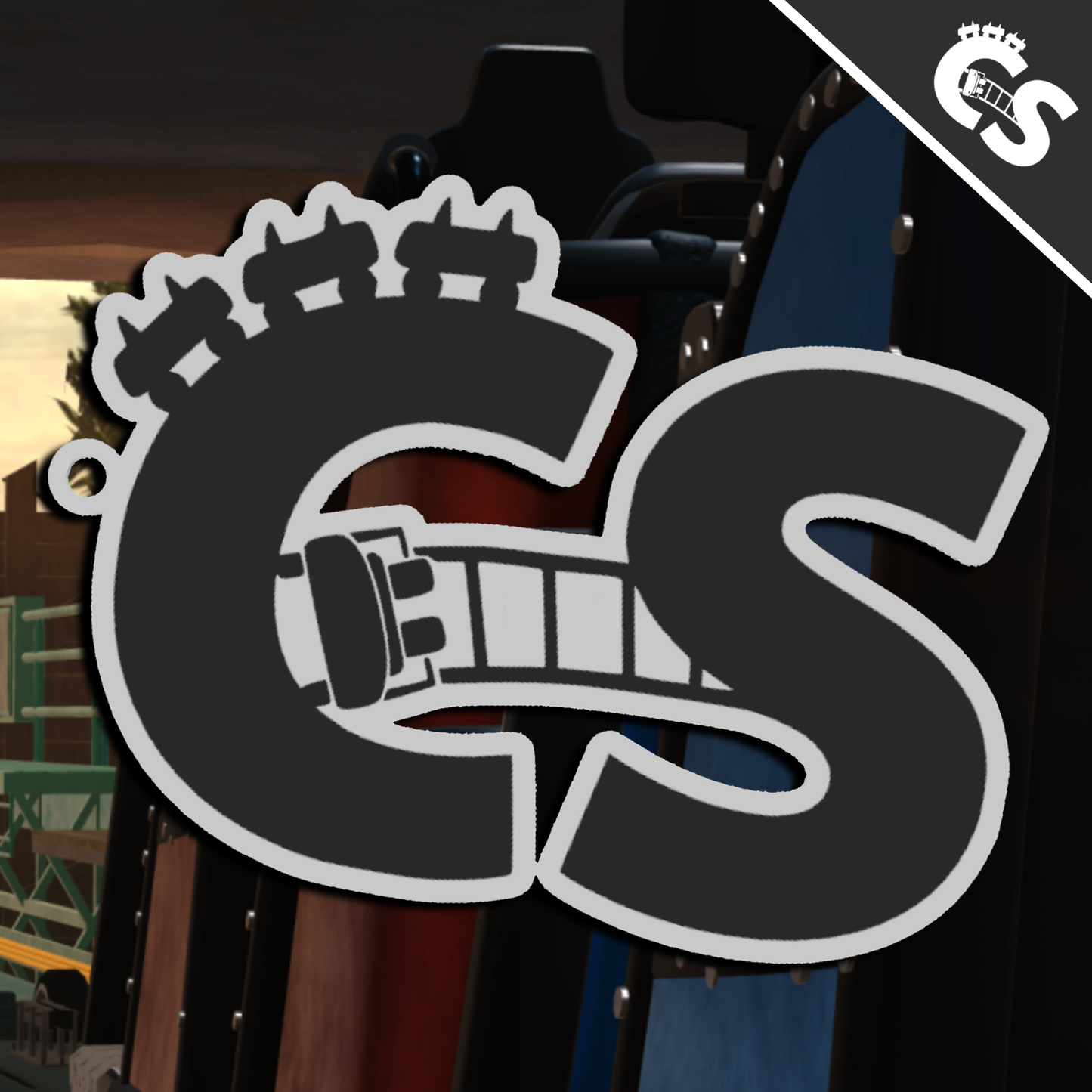 Coaster Studio Key Chain