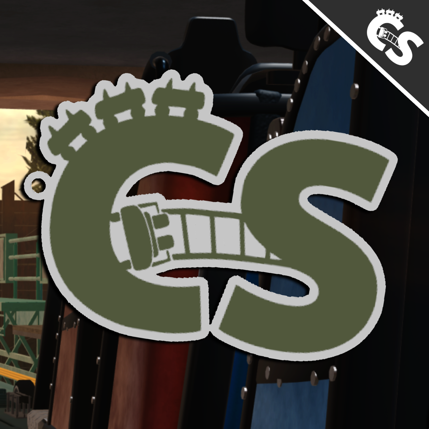 Coaster Studio Key Chain